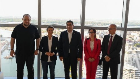 „OVDE PRE DESET GODINA NIJE BILO NIČEGA“ Brnabić pokazala evropskim gostima kako danas izgleda Beograd (FOTO)