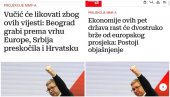 HRVATI SLUČAJNO OBJAVILI NEŠTO DOBRO O VUČIĆU I SRBIJI: Odmah pala cenzura, jezivo čime se bave