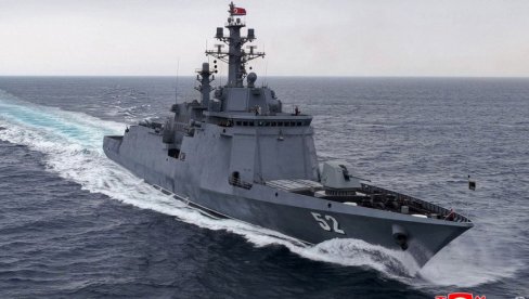 ПРЕТЕРАНО, АЛИ ОПРАВДАНО? Стручњаци шокирани новим ратним бродом Северне Кореје (ВИДЕО)