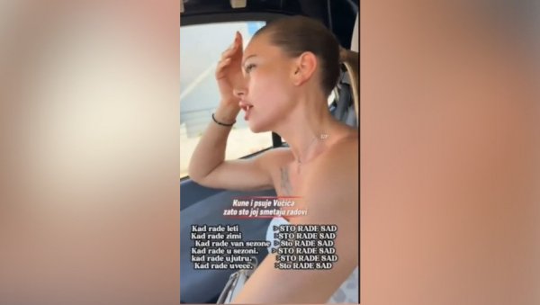 ЛУДИЛО БЛОКАДЕРА: Вућић крив што ради путеве! Лети, што сад? Зими - што сад? (ВИДЕО)
