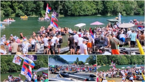 TRADICIJA KOJA TRAJE: Stotine plovila zaplovilo Drinom na 26. regati u LJuboviji (FOTO)