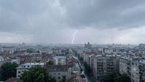 ОВОМ СЕ НИКО НИЈЕ НАДАО: Темепратура у Београду драстично опала, невреме направило хаос у саобраћају (ВИДЕО)