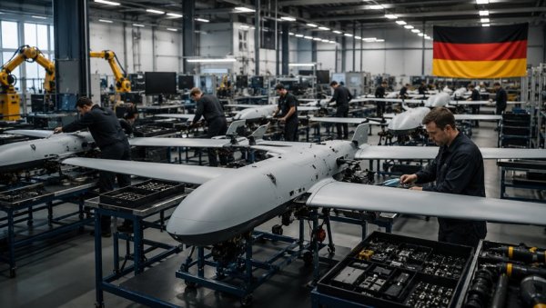 КАКАВ СКАНДАЛ ТРЕСЕ ЕВРОПУ: САД откриле постојање фабрике на југу Немачке која производи најразорније дронове за Украјину