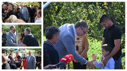 ОБРАДОВАЋЕМО СВЕ ПУНОЛЕТНЕ ГРАЂАНЕ Вучић након посете породици Тодоровић - То је показатељ како се држава домаћински односи