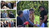 Вучић у посети породици Тодоровић