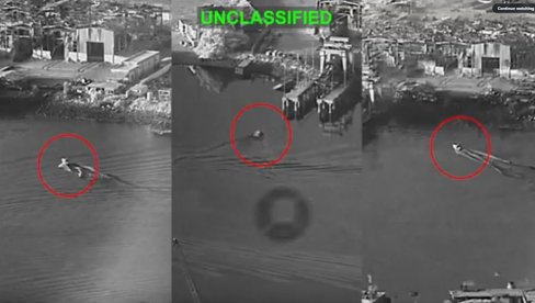 PRVI DOKUMENTOVAN SLUČAJ: Pogledajte kako su Amerikanci koristili dronove-čamce protiv Irana (VIDEO)