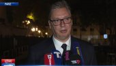 VUČIĆ SE OBRATIO NACIJI IZ PARIZA: Žao mi je kad vidim da u Srbiji postoje ljudi koji ne vole svoju zemlju