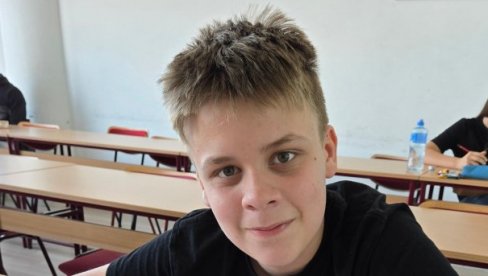VUK JE MALAC - GENIJALAC: Učenik OŠ Milan Munjas u Ubu među najvećim matematičkim nadama Srbije