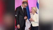 ZAHVALAN SAM JOJ NA LIČNOM ANGAŽOVANJU I PODRŠCI: Vučić razgovarao sa Ursulom fon der Lajen na petom Samitu Ukrajina – Jugoistočna Evropa
