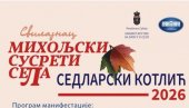 OD FUDBALA DO „PASULJIJADE“: Ovog vikenda „Miholjski susreti sela“ u Sedlaru kod Svilajnca