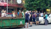 ZAKUPCI UŠLI U SVOJE LOKALE: Mesec dana posle požara dozvoljen pristup zaposlenima u TC Enjub