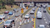 SANACIJA UZ MANJE GUŽVE: Opet radovi ispod saobraćajne petlje Autokomanda, ka Novom Beogradu (FOTO)