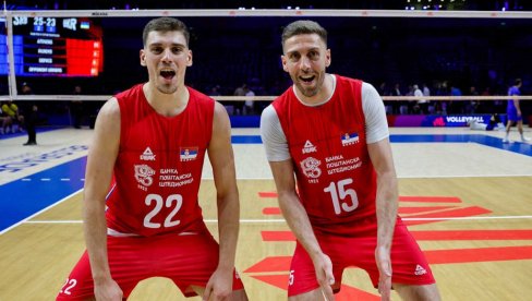 NEMANJA PROBUDIO ORLOVE: Odbojkaši predvođeni braćom Mašulović matirali Ukrajince na turniru Lige nacija u Beogradu