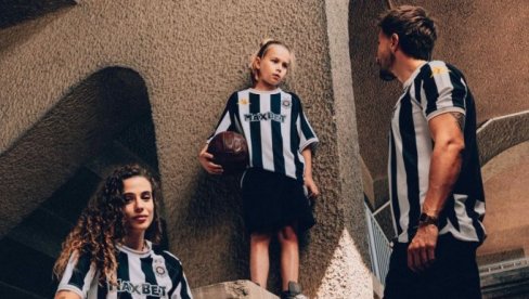 GROBARI ĆE BITI ODUŠEVLJENI! Partizan predstavio novu garnituru dresova za sezonu 2026/27