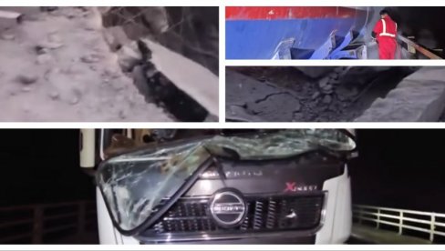 KRVAVO TRAMPOVO OBEĆANJE: SAD razraju civilnu infrastrukturu - Snimci sa mosta u Iranu lede krv u žilama (VIDEO)