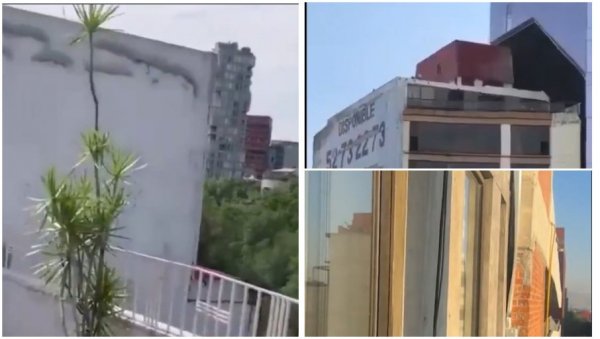 ПОЈАВИЛИ СЕ СТРАВИЧНИ СНИМЦИ ИЗ МЕКСИКА! Зграде се љуљају и увијају под ударом земљотреса од 7,3 степена Рихтера (ВИДЕО)