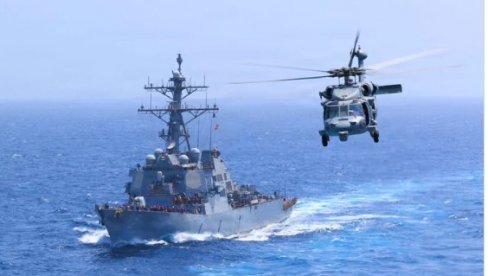 AMERIČKA SILA U BLOKADI IRANA: Centralna komanda SAD se pohvaila čudovištima sa mora (FOTO)