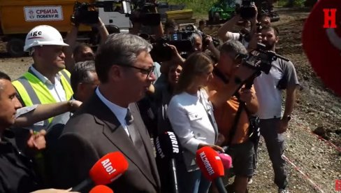 MOST KOD SVILAJNCA BIĆE ZAVRŠEN ZA MANJE OD 24 MESECA Vučić: Ovo je velika stvar za celo Pomoravlje