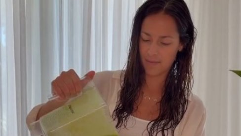 ANA IVANOVIĆ OVIM NAPITKOM POČINJE JUTRO: Idealna zamena za brz doručak ili užinu (VIDEO)