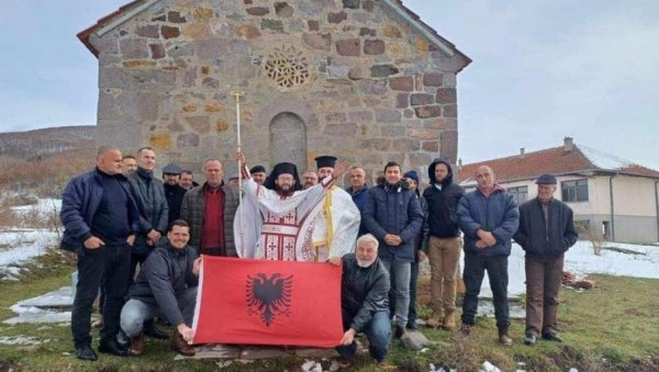ЛАЖНИ АЛБАНСКИ ПОП ПОНОВО КРЕНУО У ЛОВ НА СРПСКЕ СВЕТИЊЕ: Огласила се Епархија