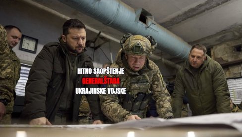 POSLE VESTI DA JE VRHOVNI KOMANDANT PODNEO OSTAVKU: Hitno se oglasio Generalštab Ukrajine o Sirskom - samo Zelenski može da razreši