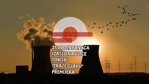 JAPAN U STRAHU OD RATA: Potres zbog odluke vlasti o nuklearnom naoružanju, 25.000 ljudi na ulicama - traže glavu premijera