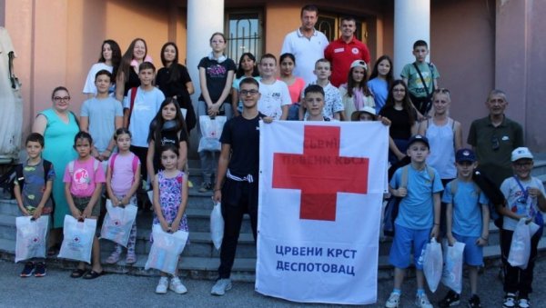 РАДОСТ ЗА УЧЕНИКЕ ИЗ ДЕСПОТОВЦА: Бесплатно летују у одмаралишту Црвеног крста