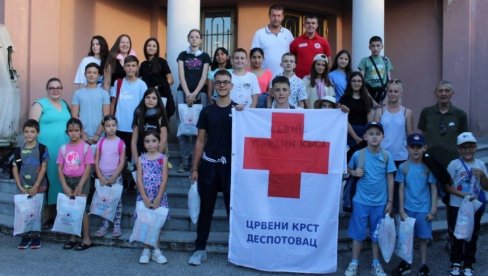 RADOST ZA UČENIKE IZ DESPOTOVCA: Besplatno letuju u odmaralištu Crvenog krsta