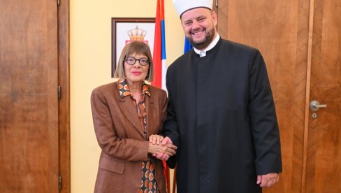 DIJALOGOM DO OČUVANJA ZAJEDNIŠTVA: Sastanak Maje Gojković i muftije Ziljkića