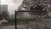 APOKALIPSA U SKOPLJU: Najgore nevreme u poslednjih nekoliko godina, orkanski vetar rušio sve pred sobom (VIDEO)