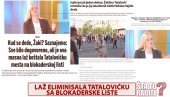 LAŽ ELIMINISALA TATALOVIĆKU SA BLOKADERSKE LISTE: Ništa od kandidature za poslanika Skupštine (VIDEO)