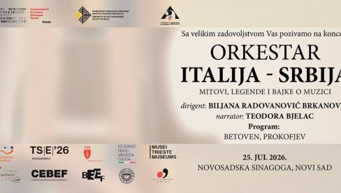 JEDINSTVENO MUZIČKO VEČE: Koncert Mitovi, legende i bajke o muzici u novosadskoj Sinagogi