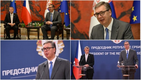 ВЕЗУЈЕ НАС ПРЕДИВНА ИСТОРИЈА Вучић и Бабиш: Чешка све значајнији економски партнер Србије (ВИДЕО)