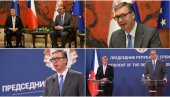 VUČIĆ I BABIŠ NA OKRUGLOM STOLU: Mi imamo ekonomski sve bolje veze (VIDEO)