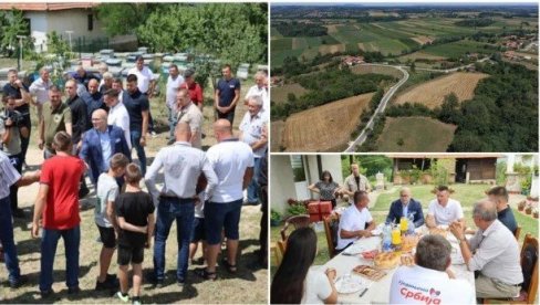 OBEĆANO-ISPUNJENO! Mramorac dobio novi asfalt, Vučević ponovo s meštanima: Radimo svakog dana za naš narod! (FOTO)