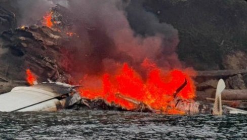 PAO AVION KOD SIJETLA! U toku je borba za život putnika (VIDEO)