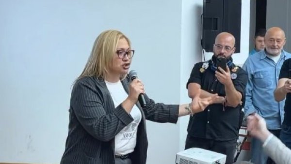 Слика и прилика блокадерске елите, пристојне Србије, нормалног понашања….