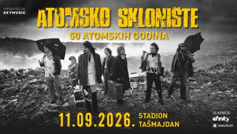 Pola veka čistog rokenrola: ATOMSKO SKLONIŠTE 11. SEPTEMBRA slavi jubilej NA TAŠMAJDANU
