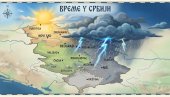 STIŽE PROMENA: Evo gde se još očekuju pljuskovi do kraja dana