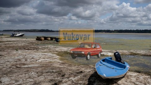 Srbin autom preplivao Dunav i stigao do Hrvatske ilegalno - kad moćna reka presuši (FOTO)
