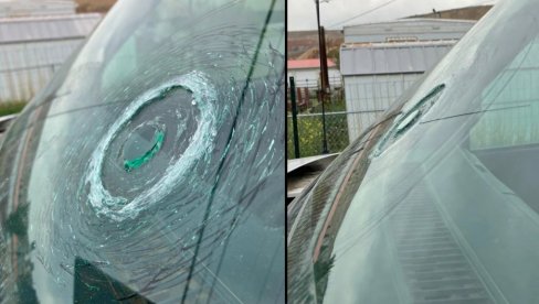 VLASNIK U NEVERICI: Da li ste ikada videli ovakvu pukotinu na šoferšajbni? Centar kruga - netaknut (FOTO)