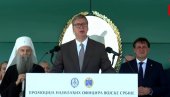 НИШТА СВЕТИЈЕ ОД НАШЕ ОТАЏБИНЕ НЕМАМО: Председник Вучић послао моћну поруку најмлађим официрима