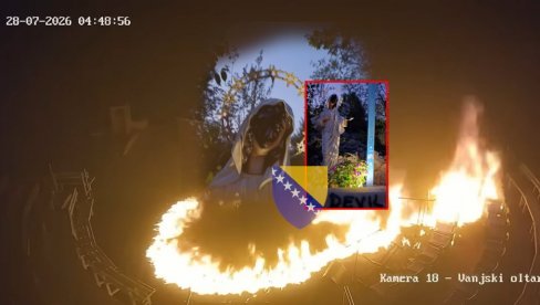 ОСКРНАВЉЕН КИП ГОСПЕ ИЗ МЕЂУГОРЈА Направили Ђавола у сукњи - запалили олтар и поручили: Видовњаци су лагали (ФОТО)