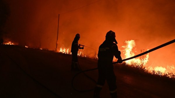 ХЕРОЈИ ДО ПОСЛЕДЊЕГ ДАХА: Два ватрогасца погинула у великом пожару на Криту