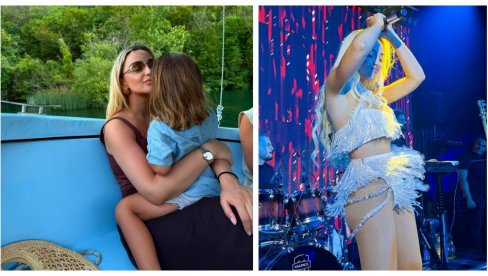 SVAKI SLOBODAN TRENUTAK ČUVAM ZA LAVA I PORODICU: Maja Berović između krcatih koncerata i najlepših trenutaka sa sinom (FOTO)
