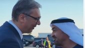 ВЕЛИКИ ГОСТ У БЕОГРАДУ Вучић дочекао шеика Мохамеда бин Заједа: Србија и УАЕ имају пријатељство које постаје све снажније! (ВИДЕО)