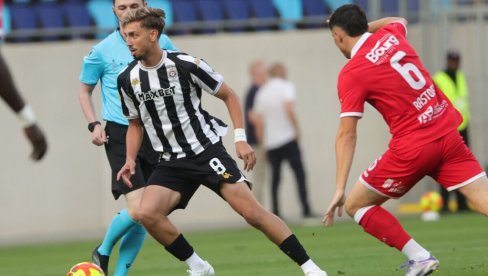 PRENOS, UNA ŠTRASEN - PARTIZAN: Crno-beli hitaju ka pobedi (VIDEO)