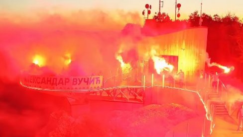 ОДАВДЕ СЕ НАЈБОЉЕ ВИДИ ДА СРБИЈА ПОБЕЂУЈЕ Чачански СНС на кабларском видиковцу: Ово је симбол будућности, развоја (ВИДЕО)